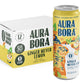 Aura Bora Ginger Meyer Lemon Herbal Sparkling Water, 0 Calories, 0 Sugar, Non-GMO, 12 oz