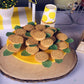 Georld 24Pcs Edible Cake & Cupcake Toppers Green Leaves Decoration