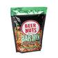 BEER NUTS Bar Mix with Wasabi - Pretzels, Cheese Stix, Sesame Stix & Wasabi Peas - 20oz Resealable Bag