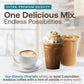 Dr. Smoothie Café Essentials Classic Latte - 155mg Caffeine - No Artificial Colors/Flavors - 3.5 lb Bag (26 Servings)