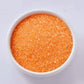 Sentovac Orange Sanding Sugar For Baking Edible Sparkling Sugar Sprinkles Coarse Sugar Crystals For Baking Topping Cake Cookie C