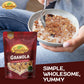 Healthy Granola Cereal, Delightfully Crunchy Granola Cranberry And Cinnamon Flavor, Ideal Granola For Yogurt Or Enjoy With Milk,