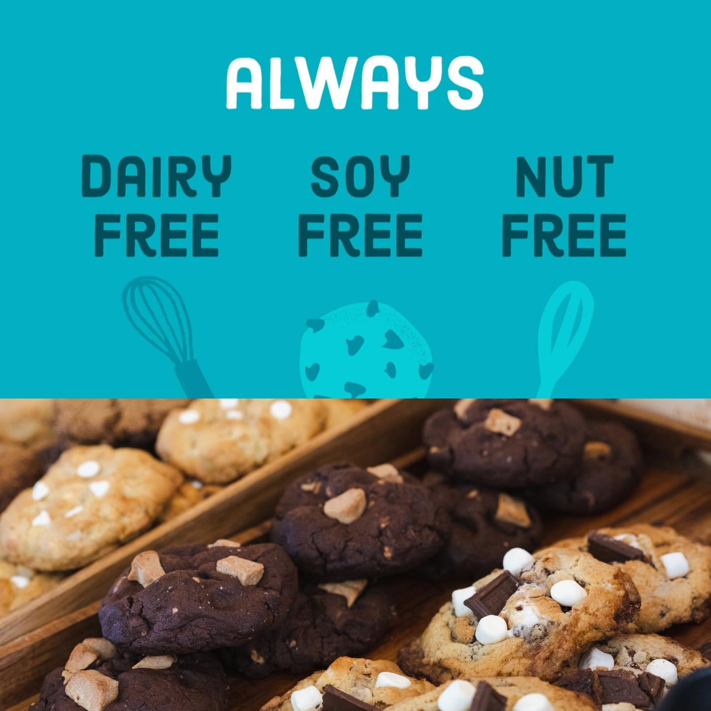 Enjoy Life Baking Dark Chocolate Morsels, Dairy Free Chocolate Chips, Soy Free, Nut Free, Non Gmo, Gluten Free, Vegan Chocolate