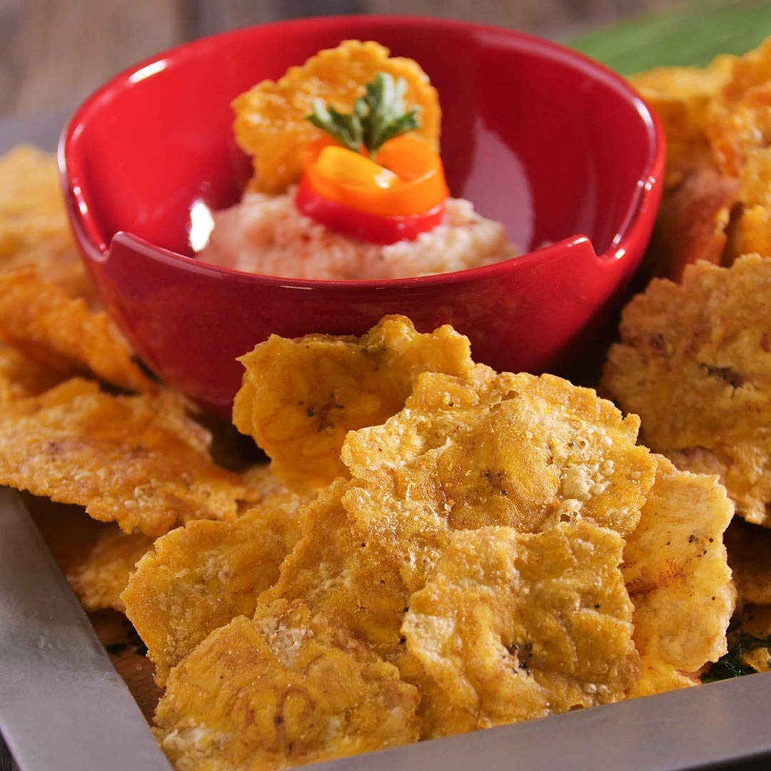 Prime  t TOSTONES Crunchy Habanero Plantain Chips, 3.53 Oz, Re-Sealable Bag