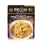 Peak Refuel Sweet Pork & Rice | enhanced Freeze Dried Camping Food | Backpacking & Hiking MRE Meals | Just Add Water | 100% Real Meat | 40g of Protein | 2 Serving Pouch