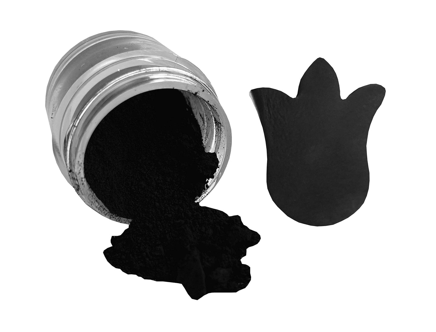 Oh! Sweet Art Edible Charcoal Black Petal Dust, 4g (0.14 oz) - Black