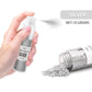 Limino Edible Glitter Spray - 10g Metallic Food Grade Coloring for Drinks & Baking - Silver Shimmer Dust