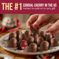 Queen Anne Dark Chocolate Covered Cordial Cherries | 13.2 Oz | 20 Piece Gift Box | Whole Maraschino Cherry Creamy Filled Liquid