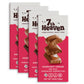 7Th Heaven Vegan Hazelnut Cream Oat Milk Chocolate Bar, Plant Based Dairy Free Chocolate With Hazelnut Cream Filling, Fair Trade