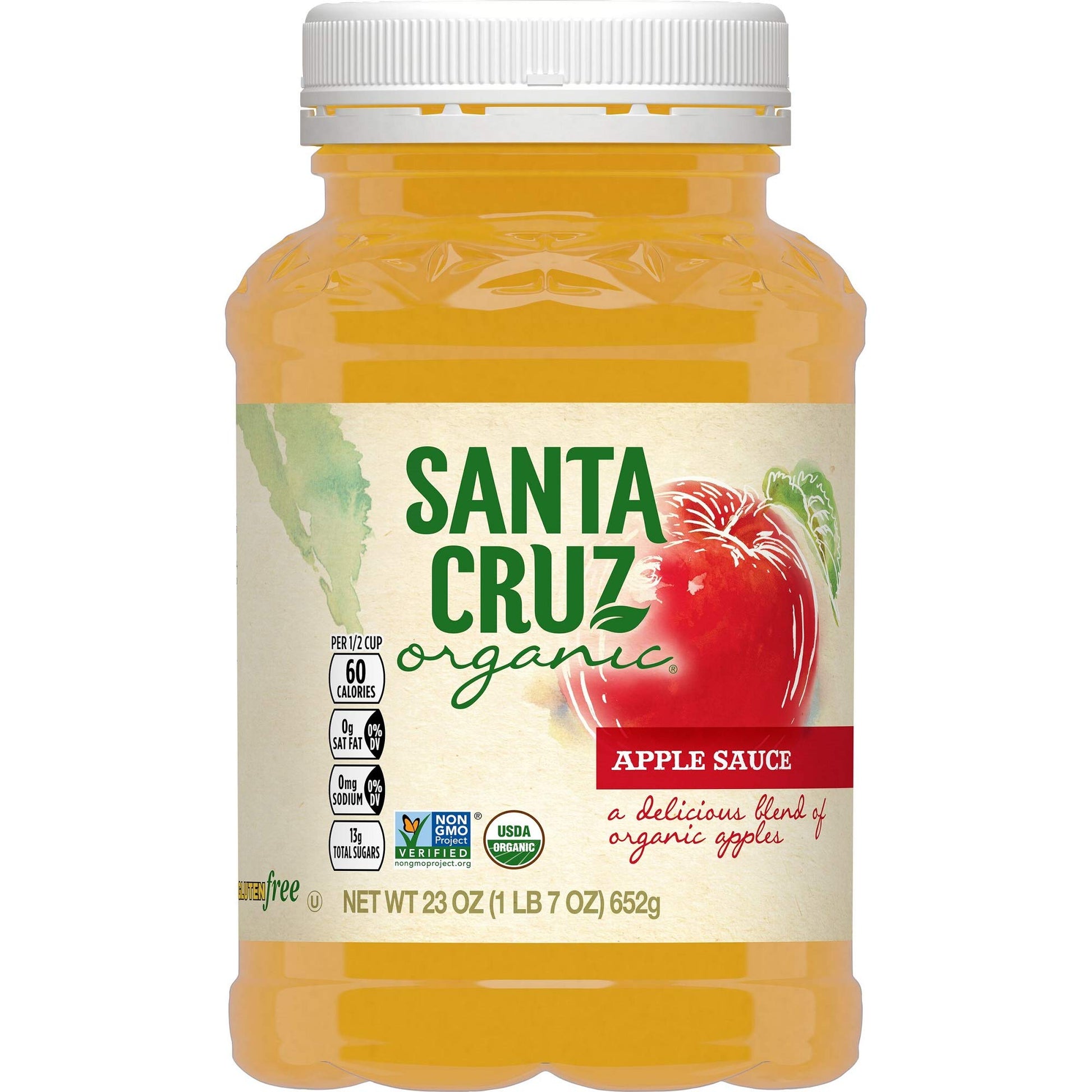 Santa Cruz Applesauce Org, 23 Oz