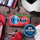 Orbit Strawberry Sugar Free Chewing Gum, 12 Packs Of 14-Pieces (168 Total Pieces)