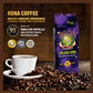 Imagine Kona Organic Coffee Beans | Arabica Kona Beans | Top Grade Air Roasted | Medium Dark Roast | Organic Whole Bean - 16Oz