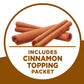 Krusteaz Cinnamon Swirl Quick Bread Mix, Includes Cinnamon Topping, 19.5 Oz Boxes (Pack Of 12)