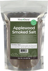 Viva Doria Applewood Smoked Sea Salt, Fine Grain, 32 Ounce (Pack of 1)