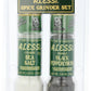 Alessi Grinder Set, Sea Salt and Black Peppercorns, Pack of 6