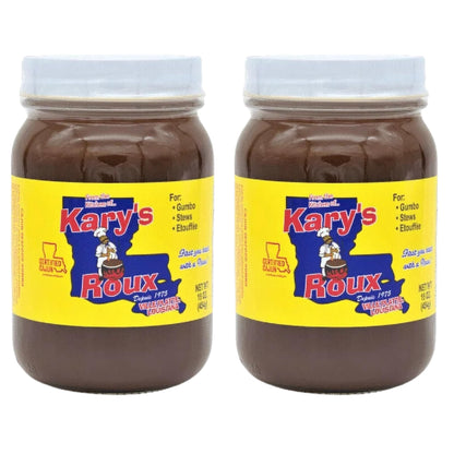 Kary's Original Roux 16oz (Pack of 2) - Rich and Authentic Cajun Flavor - Best For Gumbo, Stews and Etouffee - Elevate your cook