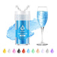Blue Edible Glitter For Cocktails - 6G Blue Luster Dust Edible Drink Glitter Food Grade Metallic Shimmer Powder Sprinkles For Be