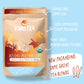 Kubo Tea High Caffeine Mushroom Tea Bags - Organic Reishi Blend for Energy & Focus, 20 Ct, Compostable Packaging