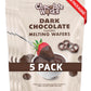 Chocolate Works Melting Chocolate Parent (1.0 lb (Pack of 5), Dark Chocolate)