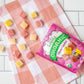 Lovely Candy Co. Organic Chewy Candies 5oz Bag (12-pack) | Natural Strawberry, Lemon & Cherry Flavors | Vegan, Gluten Free, Non-