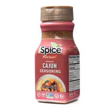 iSpice - Sugar-Free CAJUN SEASONING World Flavor Super Spice Blend | All Natural | Ready to use as is | No preparation is necess