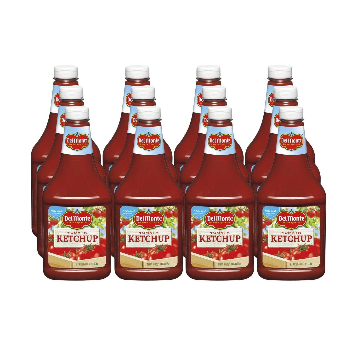 Del Monte Tomato Ketchup, 36 Oz (Pack Of 12 Bottles)