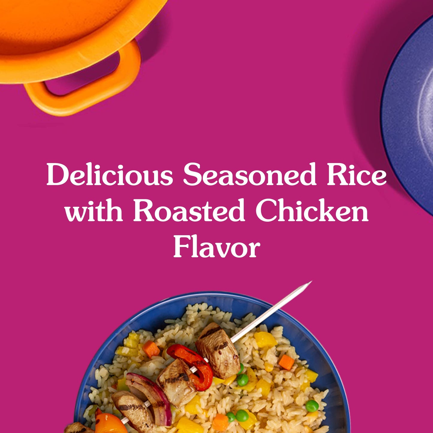 BENS ORIGINAL Ready Rice Roasted Chicken Flavored Rice, Easy Dinner Side, 8.8 oz Pouch