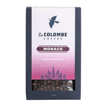 La Colombe Monaco Medium Roast Whole Bean Coffee - 12 Ounce, 1 Pack - Notes Of Currant, Caramel Apple & Malt -Sweet, Fruity, Nut