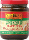 Lee Kum Kee Black Bean Garlic Sauce Glass Bottle,8 Ounce (Pack Of 6)