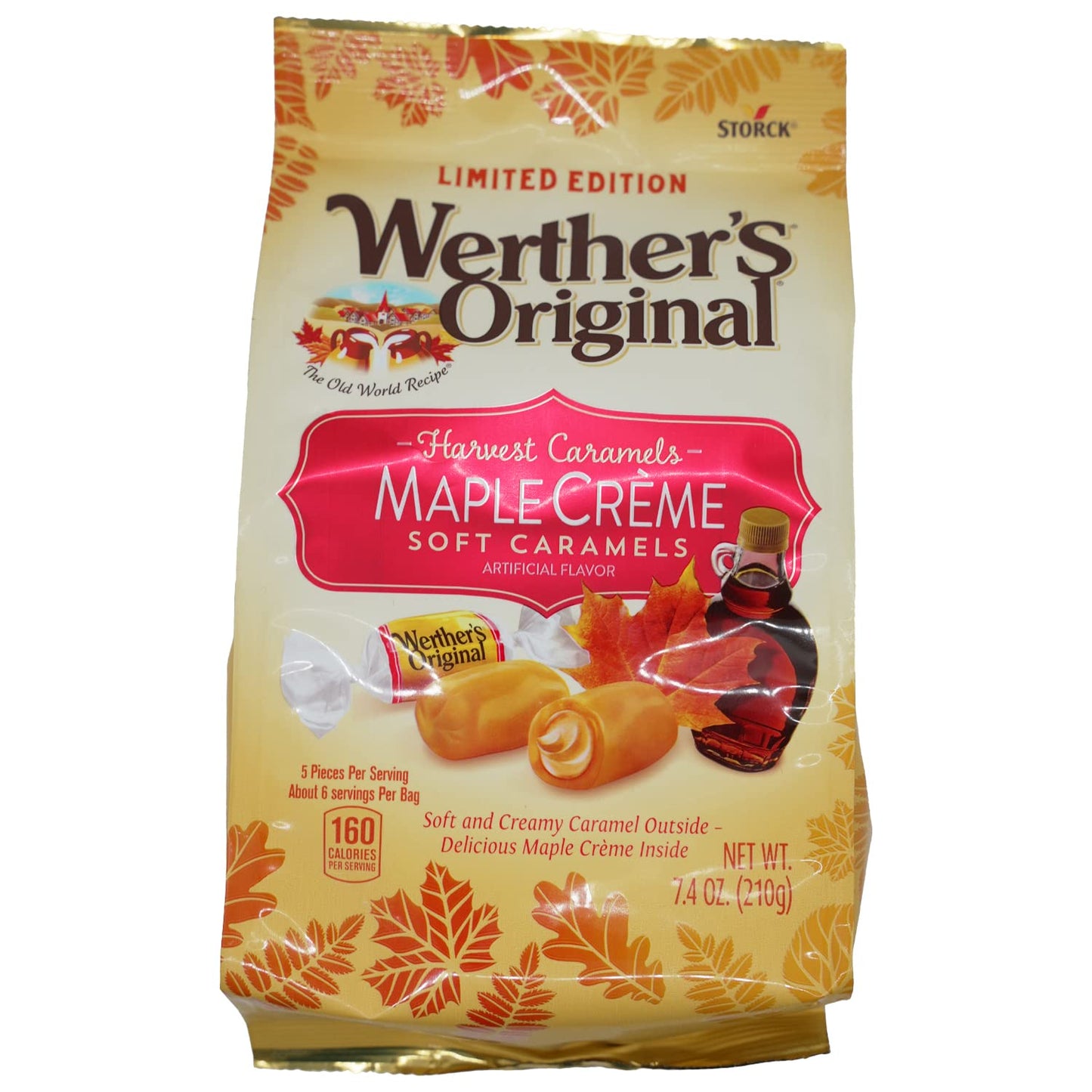 Werther'S Original Maple Creme Caramels 7.4 Oz. Bag