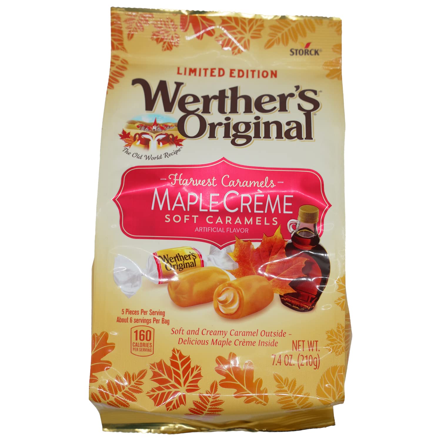 Werther'S Original Maple Creme Caramels 7.4 Oz. Bag