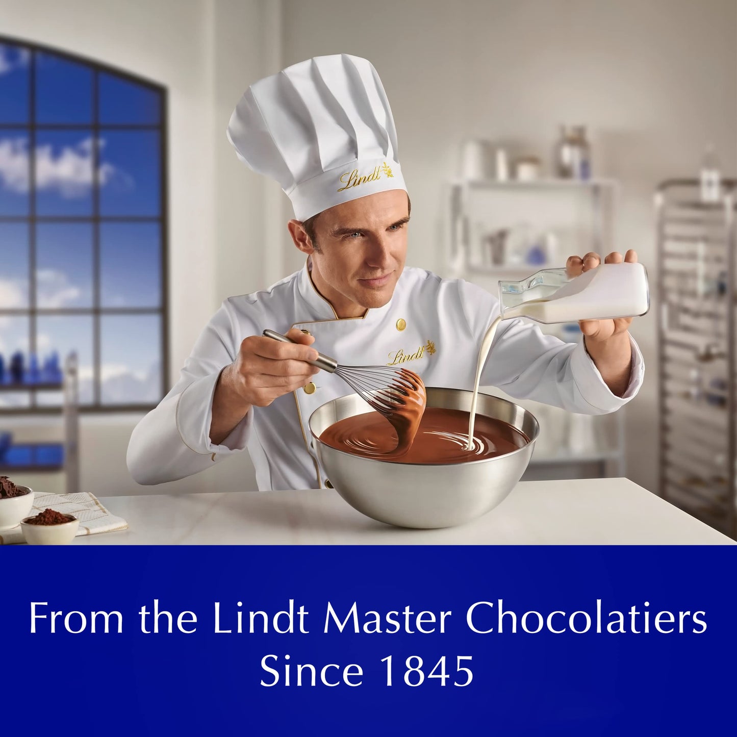 Lindt Classic Recipe Hazelnut Milk Chocolate Bar, Milk Chocolate Candy, 4.4 Oz. (12 Pack)