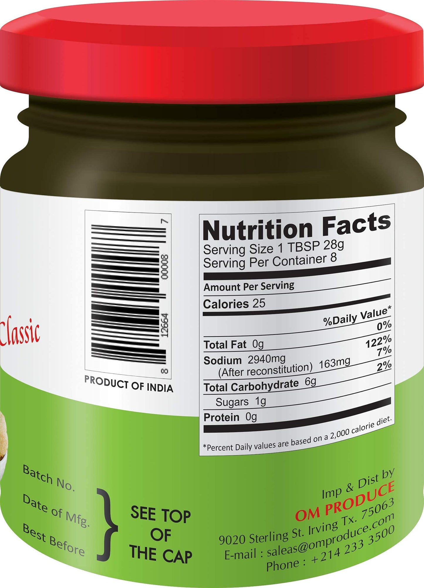 Tamicon 225 Grams Pani Puri Instant Paste