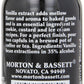 Morton & Bassett Pure Vanilla Extract, Non-GMO, 4 fl oz, Rich Flavor for Baking & Desserts