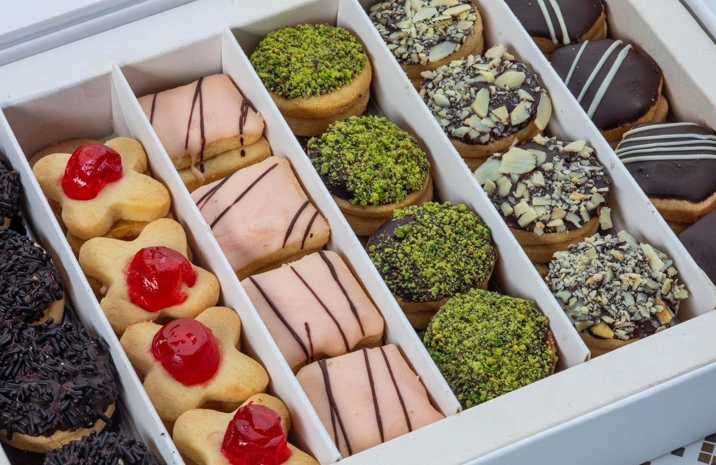Yafa Assorted Cookies - Middle Eastern Sweets- Gourmet Gift Baskets - Cookies For Gift - Sweets Gift Basket - Chocolate Gifts -