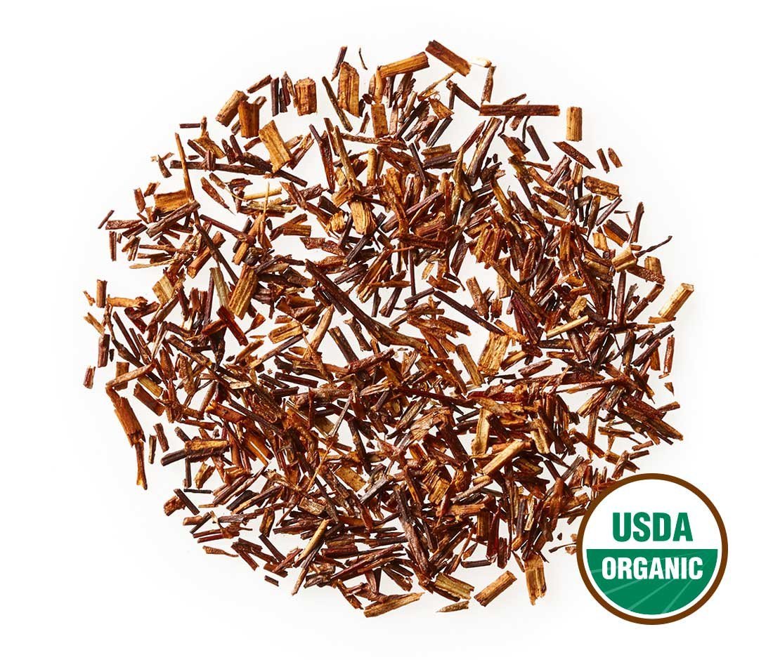 Golden Moon Tea Rooibos Tea - Organic Herbal, Caffeine-Free - 2 Ounce Travel Tin - Non-GMO, Loose Leaf - Model SUVELAM