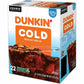 Dunkin Donuts Brew K-Cup  Pod Over Ice  Keurig Single Serve K-Cup Pods  22 Count - Smooth - K-Cup  Pod - Roasted  Arabica - Kosher - 22 / Pack