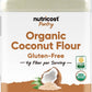 Nutricost Organic Coconut Flour - Gluten-Free, GMO-Free, 32.4 Ounce (2 LB)
