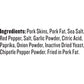 Epic Pork Rinds Hot And Spicy Chipotle Pepper Keto Friendly Snack 2.5 Oz