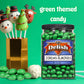 Dark Green Jordan Almonds By Its Delish, 3.5 Lbs. Jumbo Container | Candied Almond Nut With Sweet Hard Candy Coating - Weddings