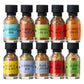 Kiri & Sons Smokehouse Bbq Gourmet Grilling Spice Set | 10-Set | Glass Bottle Seasonings, Grill Seasoning Flavors Include Caribb