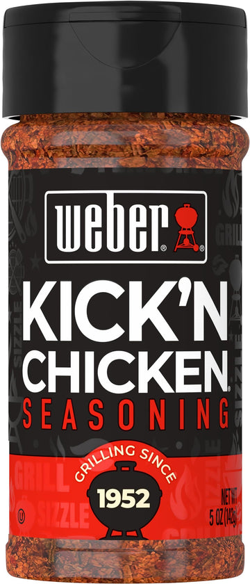 Weber Kick n Chicken Seasoning, 5 oz (Pack of 6)