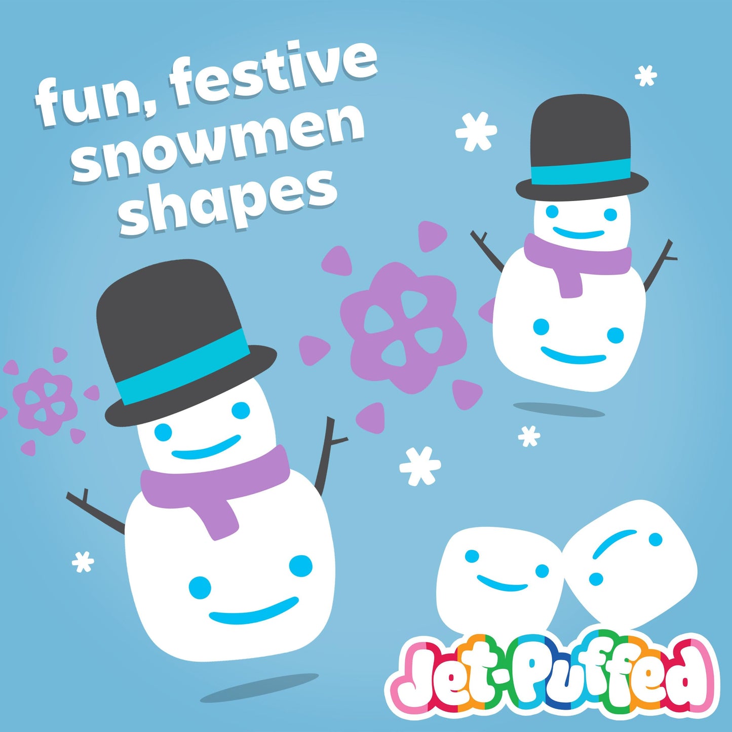 Jet-Puffed Marshmallows Snowman, 8 oz Bag