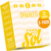 Food for the Sol Hearts of Palm Spaghetti (3-Pack) - 22 Calories Delicious, Gluten Free Low Carb Pasta - Healthy, Clean Ingredie