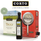 Corto Truly® | 100% Extra Virgin Olive Oil | Floral Notes | Cold Extracted In State-Of-The-Art Mill | Straight From Official Corto Olive Groves & Oil Producer | Oxygen-Free, Light Free Flavorlock Box
