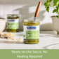 Delallo Traditional Basil Pesto, Made In Italy, Gourmet Spread, Ready To Use Pasta Sauce, Made With Olive Oil And Parmesan Chees