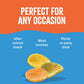 Sensible Portions Veggie Wavy Chips, Sea Salt Flavor, Gluten-Free Chips, 7 Ounce Bag, 6-Pack