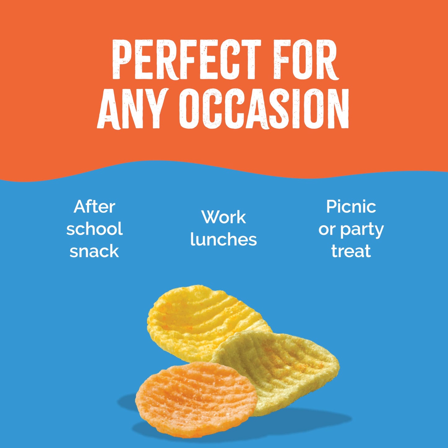 Sensible Portions Veggie Wavy Chips, Sea Salt Flavor, Gluten-Free Chips, 7 Ounce Bag, 6-Pack