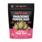 Top Fox Snacks - Organic Pop-Roasted Pumpkin Seeds | Healthy Protein Snacks - Gluten Free - Keto And Vegan Friendly (Himalayan Salt, 3.5 Oz - 6 Pack)