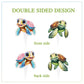 Ercadio 30 Pcs Double Sided Turtles Cupcake Toppers For Baby Happy Birthday Party Cake Sea Animals Baby Shower Party Picks For S